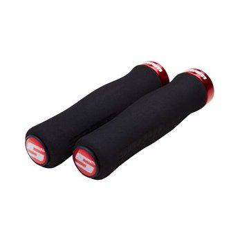 SRAM LOCKING GRIPS FOAM CONT 129 BLK/RED