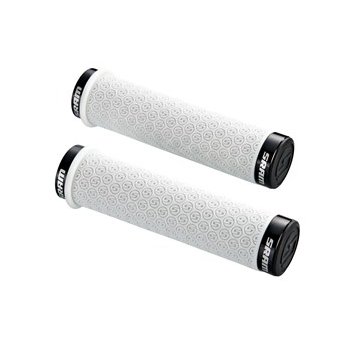 SRAM LOCKING GRIPS DH SRAM SILICONE WHITE