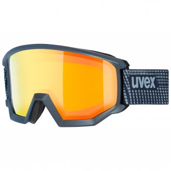 UVEX ATHLETIC FM, navy mat/orange - lgl (4130)