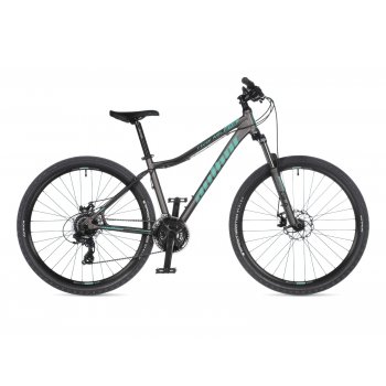 AUTHOR Rival 27,5 ASL 2024 14" stříbrná-matná/zelená dámské MTB 27,5"kolo