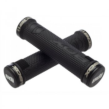 ODI Gripy BMX  Box Hex Lock-On Bonus Pack Black/Black