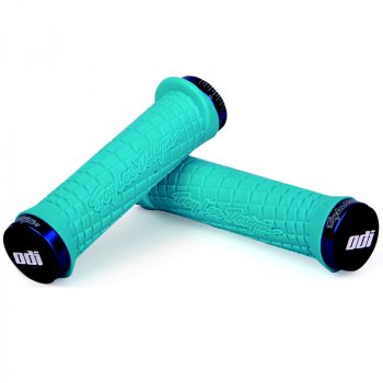 ODI Gripy MTB  Troy Lee Designs Lock-On bonus pack Aqua