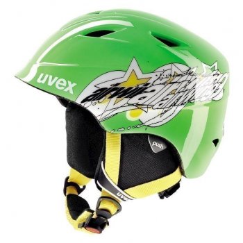 UVEX helma AIRWING 2, green star (S566132170*)