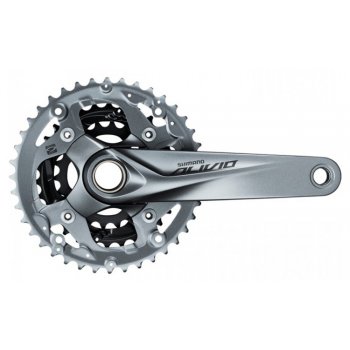 SHIMANO Kliky Alivio FC-M4050, integrovaná osa, 9 speed