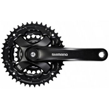 SHIMANO Kliky SHIMANO Tourney FC-TY301-L 175mm 42-34-24 zubů, černé
