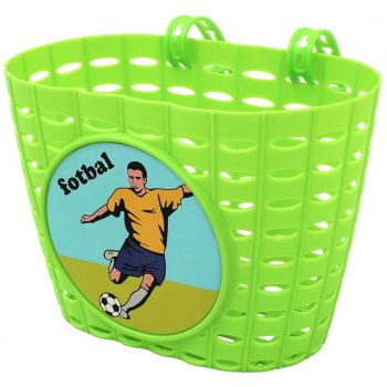  Koš přední dětský zelený FOTBAL