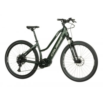 CRUSSIS ONE-PAN Cross low 9.8-M (17) KROSOVÉ elektrokolo 28", rám 17" (20 Ah / 720Wh)