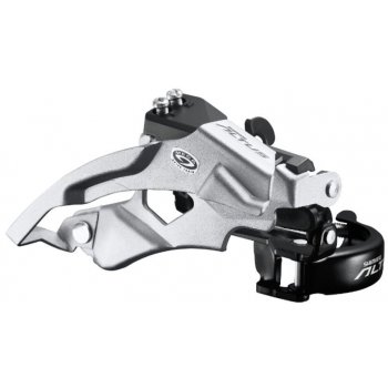 SHIMANO Přesmykač Altus FD-M370 9 speed 34,9mm (s adaptéry 28,6 a 31,8 mm ) Top Swing v krabičce