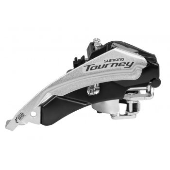 SHIMANO Přesmykač FD-TY500TSM6, O 31,8-34,9 Top Swing, Dual pull 42 zubů, pro 6/7speed