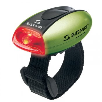 SIGMA Světlo blikací zadní Micro R (zelená)