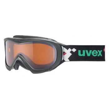 UVEX WIZZARD DL, black pacman double lens/lasergold (2722)